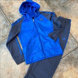 💙BOYS ADIDAS WARM UP SET 10/12💙
